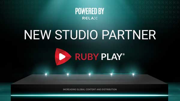 Relax signs RubyPlay as latest Powered By Relax partner