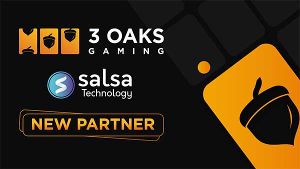 3 Oaks Gaming goes live with Salsa Technology