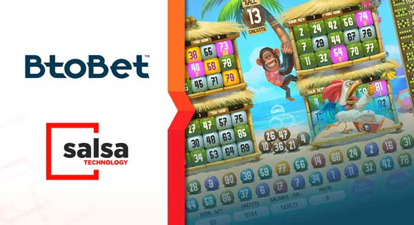 BtoBet close agreement with Salsa Technology to expand casino content with Video Bingo portfolio