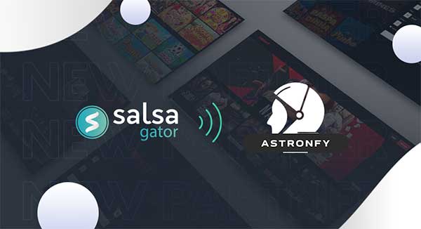 Salsa Gator’s casino content goes live on Astronfy