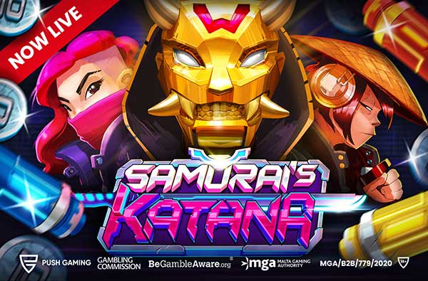 Push Gaming’s Samurai’s Katana adds cyberpunk edge to classic features