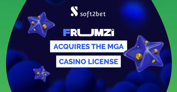 Soft2Bet’s Frumzi gains MGA licence