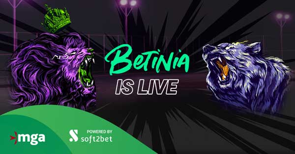 Soft2Bet unveils gamified operator brand Betinia