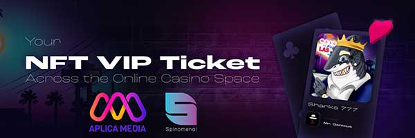 Spinomenal launches seminal Royal Sharx NFT slots tournament in partnership with Aplica Media
