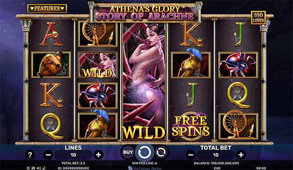 Spinomenal weaves more magic with Athena’s Glory – Story of Arachne slot