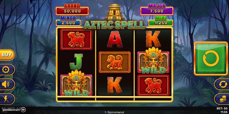​Spinomenal casts more magic with Aztec Spell – Hold & Hit 3×3