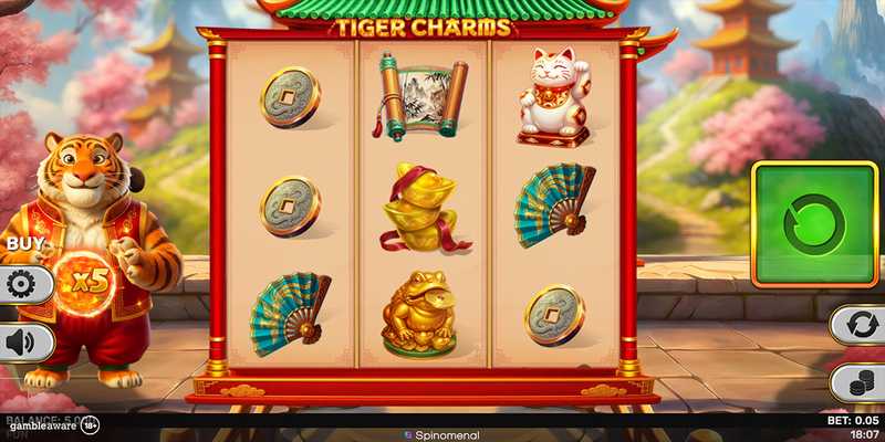 Spinomenal celebrates good fortune with Tiger Charms