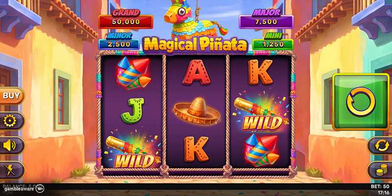 ​Spinomenal cracks open the fiesta with Magical Piñata – Hold & Hit 3×3