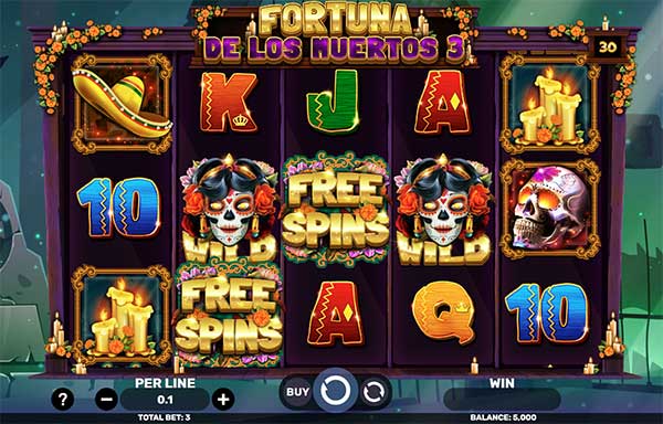 Spinomenal releases Fortuna de los Muertos 3 to mark Latam holiday