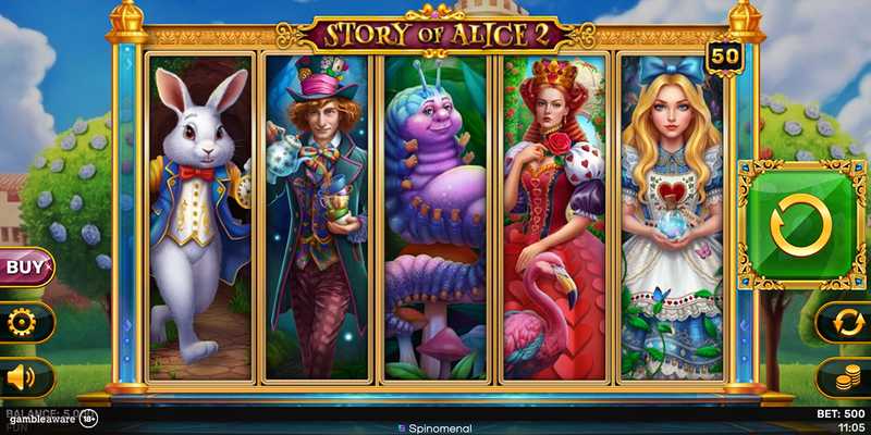 ​Spinomenal opens the door to Wonderland with Story of Alice 2