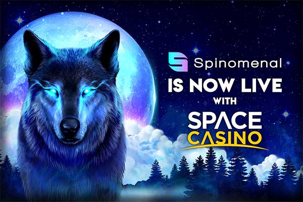 Spinomenal launches its casino portfolio on SpaceCasino