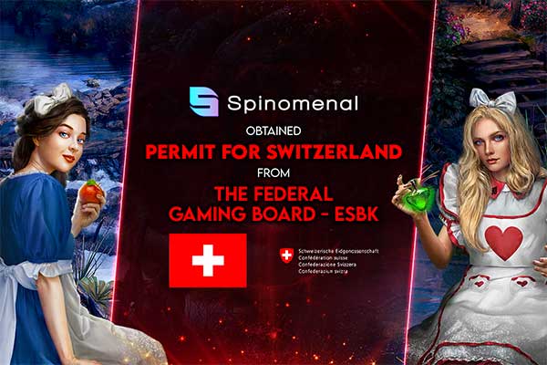 Spinomenal is set for Switzerland after gaining its B2B permit