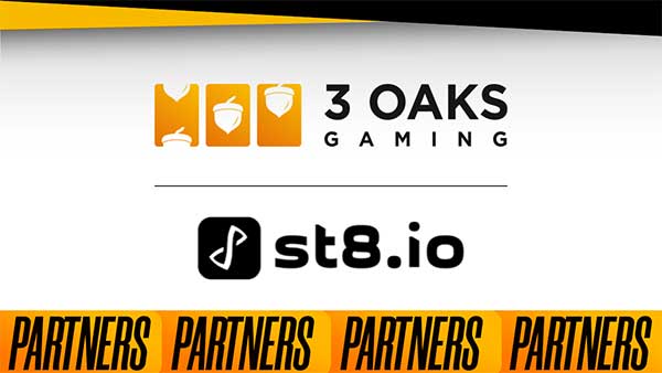 3 Oaks Gaming boosts portfolio output with St8.io collaboration