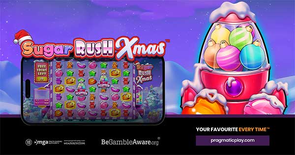 Pragmatic Play turns candy-filled adventure into winter wonderland in Sugar Rush Xmas.