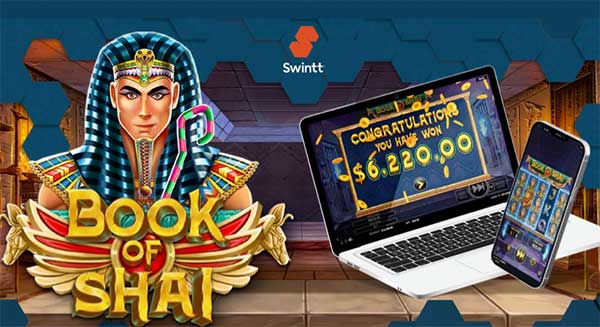 Join the Egyptian god of luck in Book of Shai from Swintt