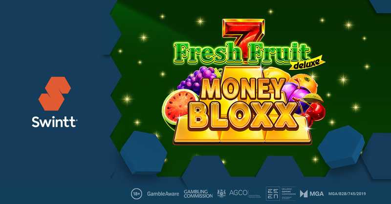 Swintt prepare a platter of juicy prizes in Fresh Fruit Deluxe Money Bloxx