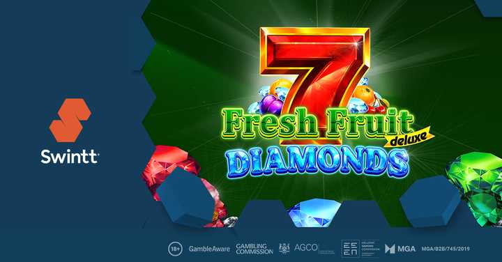 Swintt serve up mouthwatering wins in Fresh Fruits Deluxe Diamonds