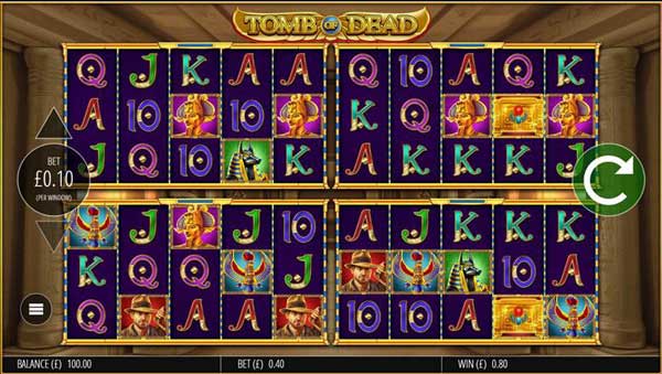 Blueprint boosts Power 4 Slots™ series with Tomb of Dead adventure slot