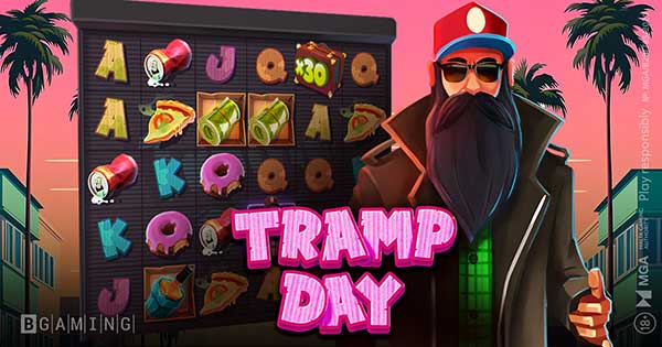 BGaming breaks the gaming mould with bold Tramp Day slot release
