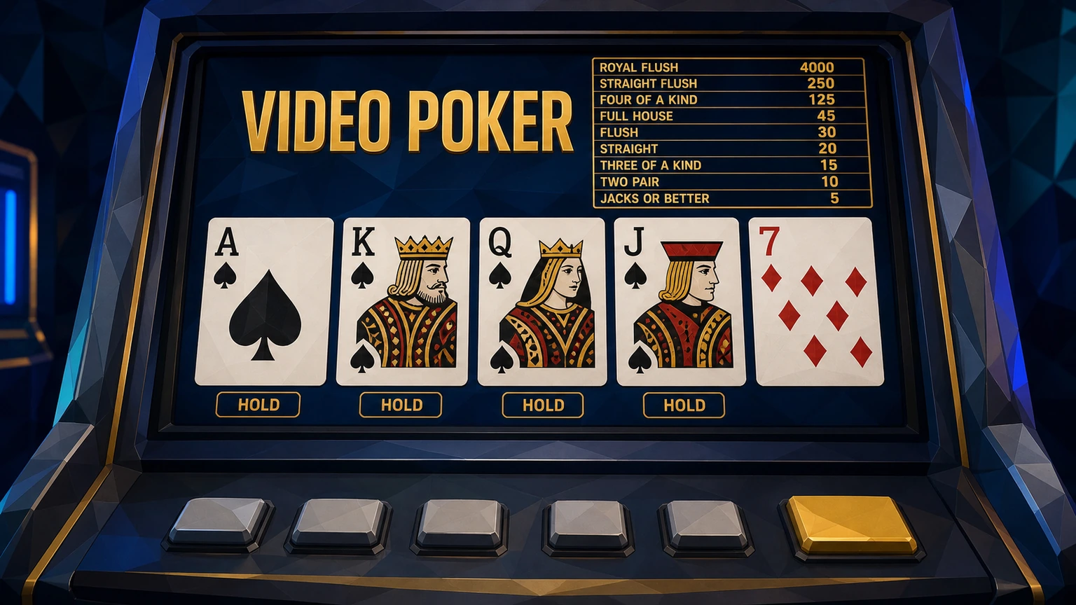 Video Poker Explained: Rules, Paytables, Strategy and RTP