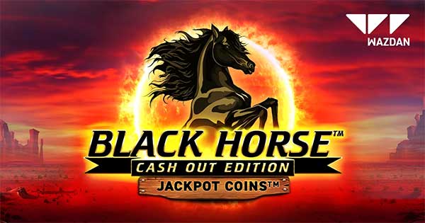 Wazdan reimagines classic in Black Horse™ Cash Out Edition