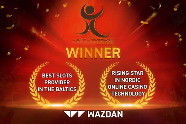 Wazdan wins two awards at Baltic and Scandinavian Gaming Awards