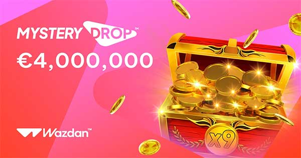 Wazdan launches biggest ever Mystery Drop™ network promotion with €4,000,000 prize pool