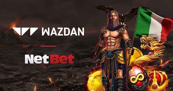 Wazdan Announces New Partnership with Netbet Italy