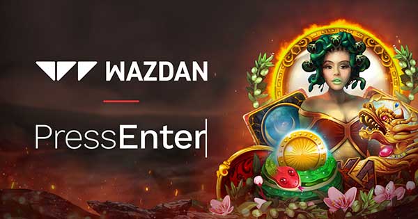 Wazdan partners with PressEnter Group for multi-brand rollout