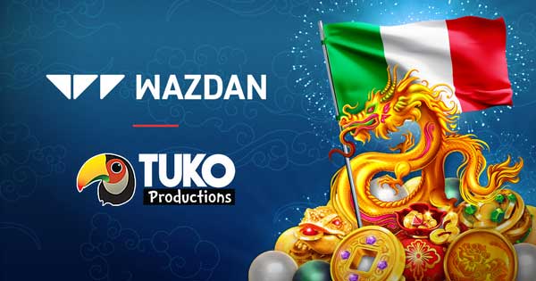 Wazdan grows Italy presence with Tuko Productions partnership