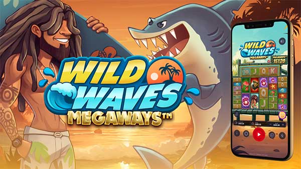 Grab the surfboard and hang loose with OneTouch’s Wild Waves Megaways ™