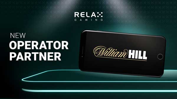 Relax Gaming partners with William Hill for latest UK expansion
