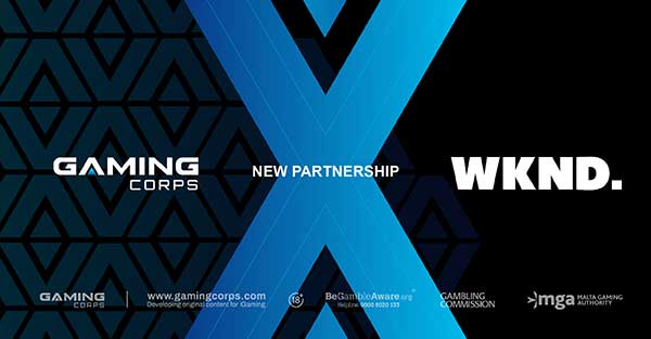 Gaming Corps to provide thrilling games suite to WKND in latest partnership