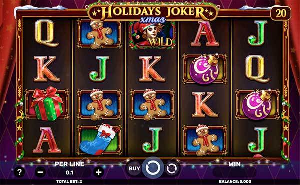 Spinomenal share festive joy with Holidays Joker Xmas slot