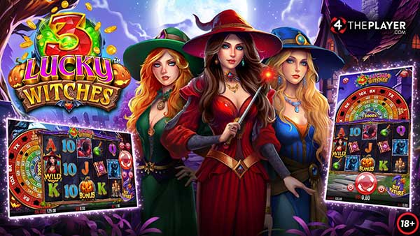 Yggdrasil and 4ThePlayer release their spellbinding sequel 3 Lucky Witches™