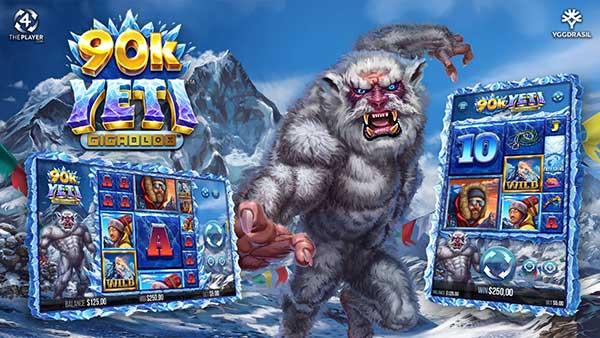 4ThePlayer and Yggdrasil launch 90k Yeti Gigablox™ with gigantic win potential