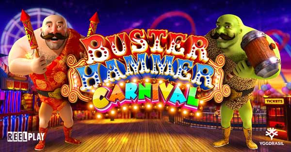 Yggdrasil and ReelPlay bring the party to town with Buster Hammer Carnival