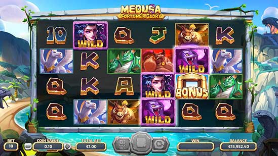 Yggdrasil releases new game Medusa Fortune & Glory with YG Masters partner DreamTech Gaming