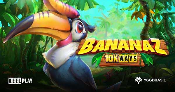 Yggdrasil and ReelPlay get down to monkey business in BANANAZ 10K WAYS 